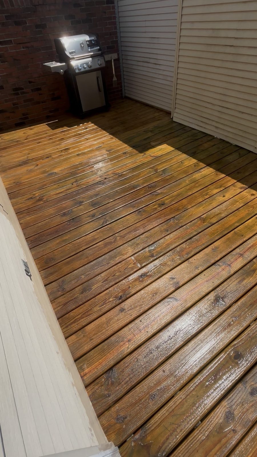 After: Deck Cleaning